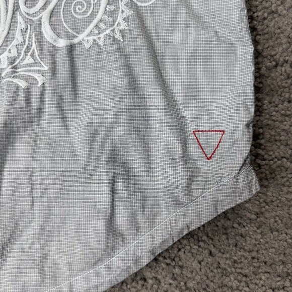 Guess Embroidered Men's Shirt - NWT - 100% Cotton - Western - Illusion Blue - Picture 8 of 13